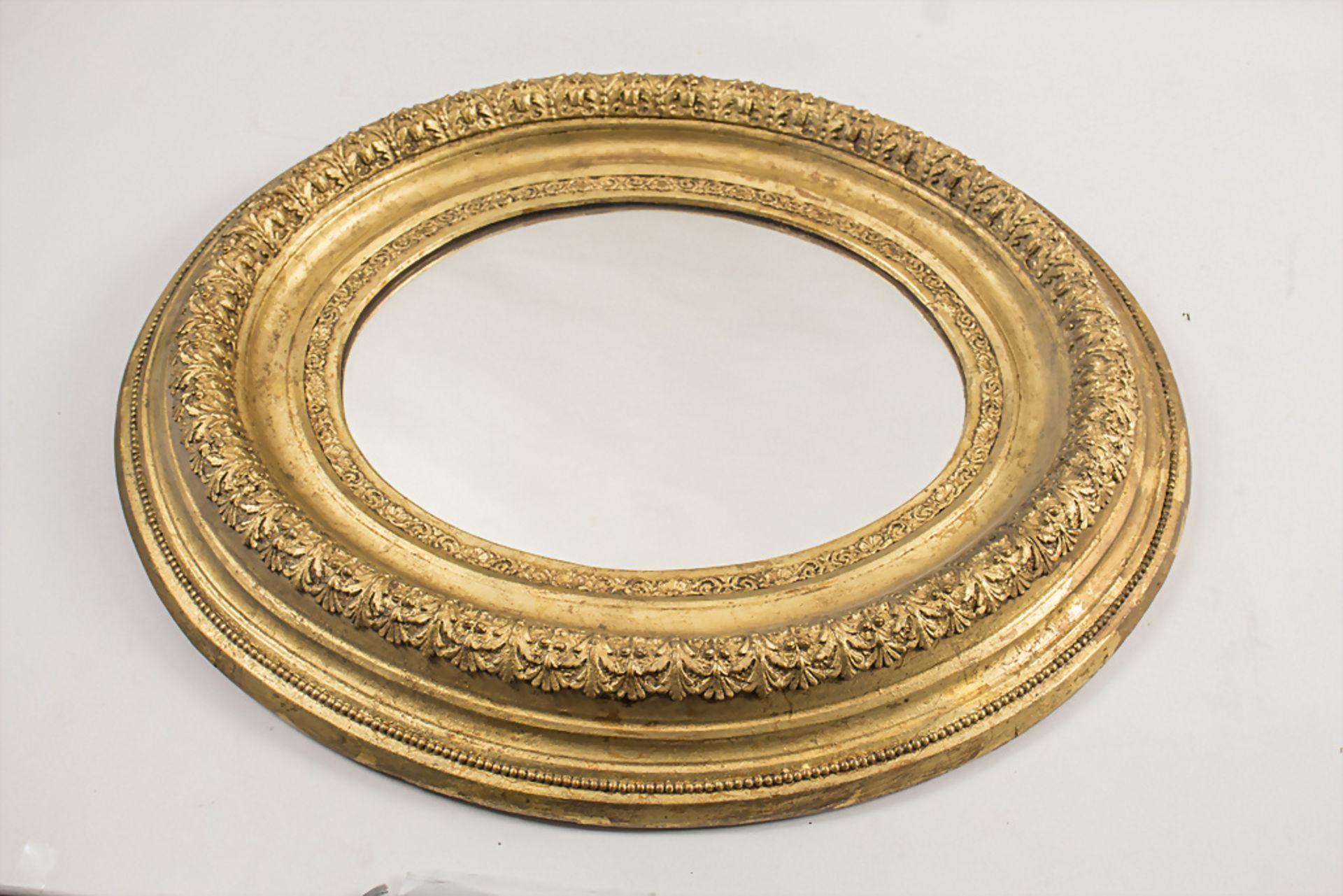 Napoleon III Wandspiegel / A Napoleon III wall mirror, zweite Hälfte 19. Jh. - Bild 2 aus 5