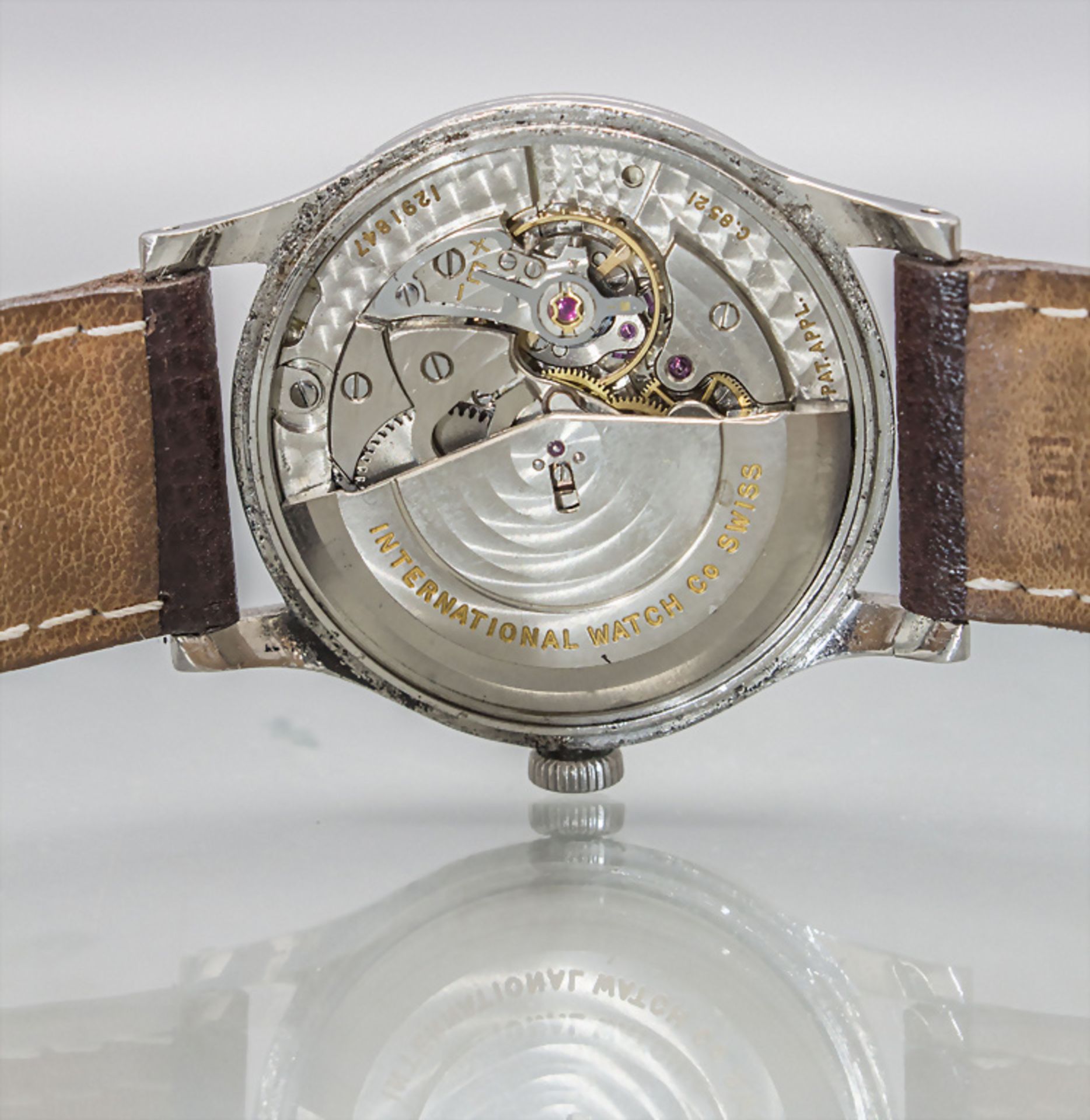 HAU IWC Automatik / A men's wristwatch, Schaffhausen, um 1953 - Image 4 of 6