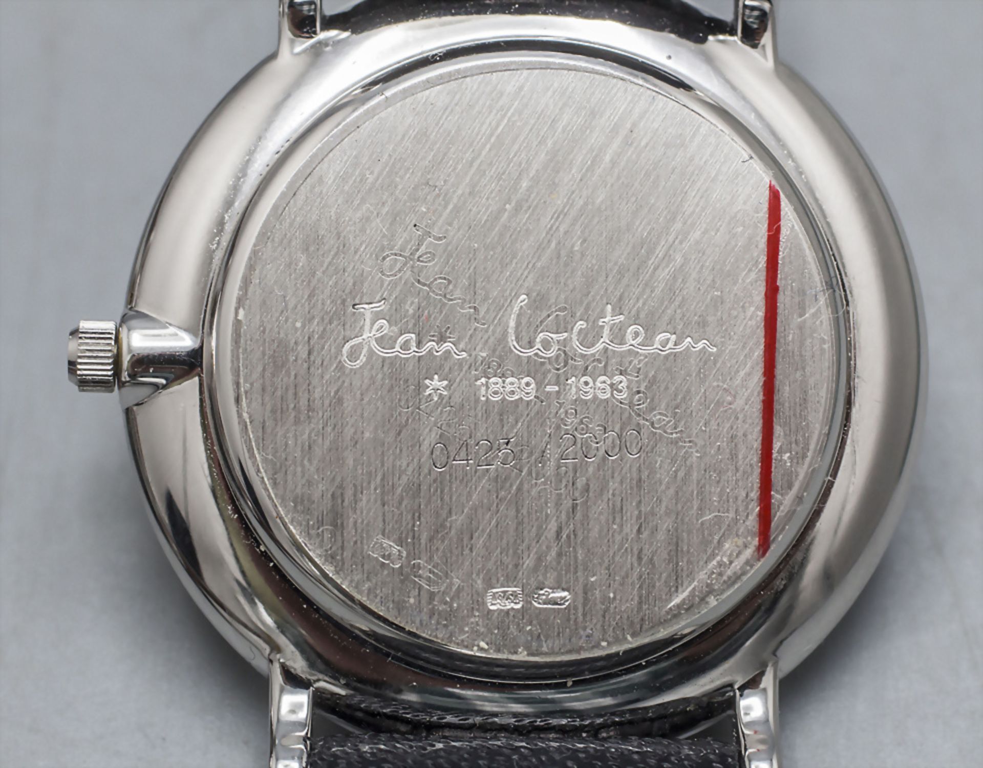 Zwei Armbanduhren / Two silver wrist watches, Jean Cocteau, Corum, Swiss/Schweiz - Bild 6 aus 7