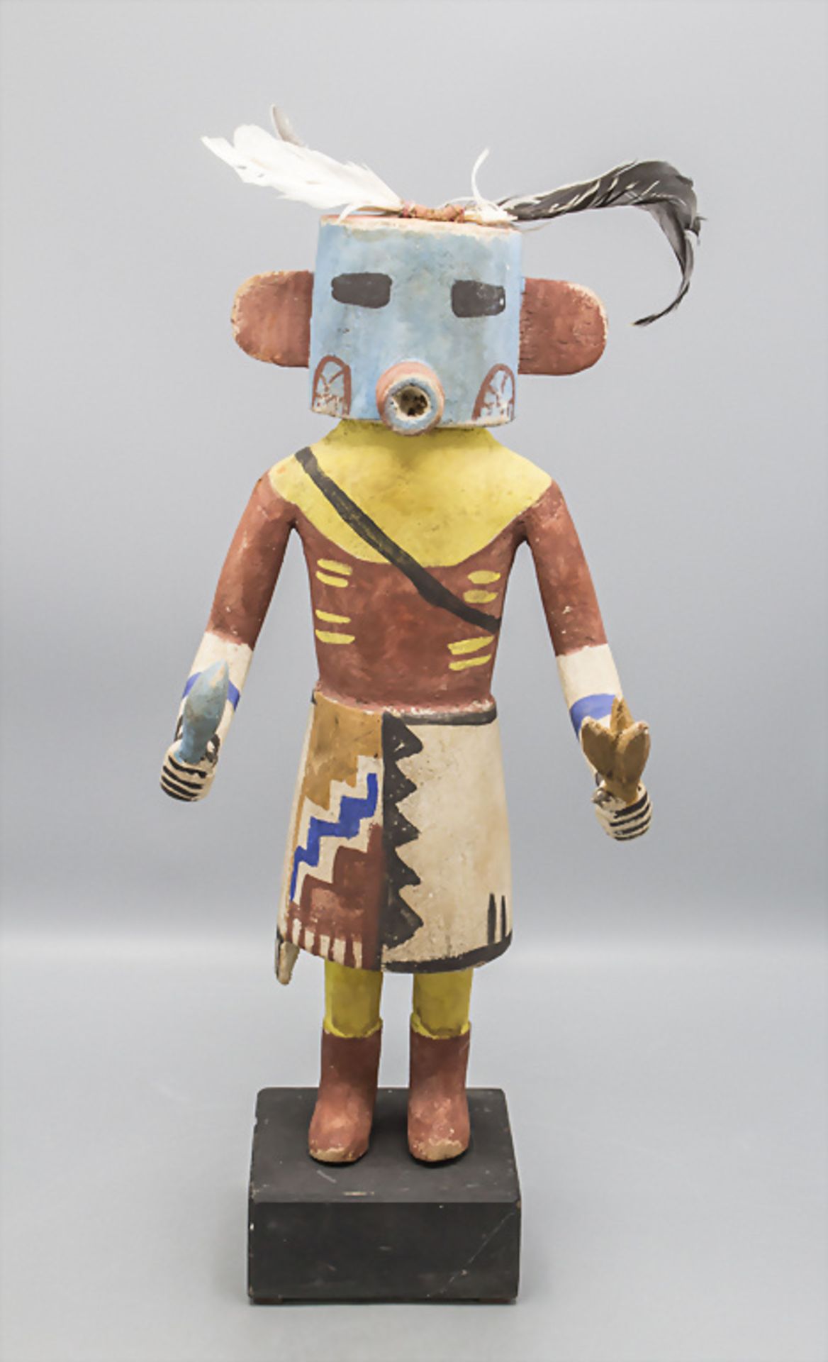 Kachina-Puppe / A Kachina doll, Hopi, Nordamerika, Mitte 20. Jh.