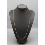 Goldkette / An 18 ct gold necklace, Arezzo, Italien, 20. Jh.