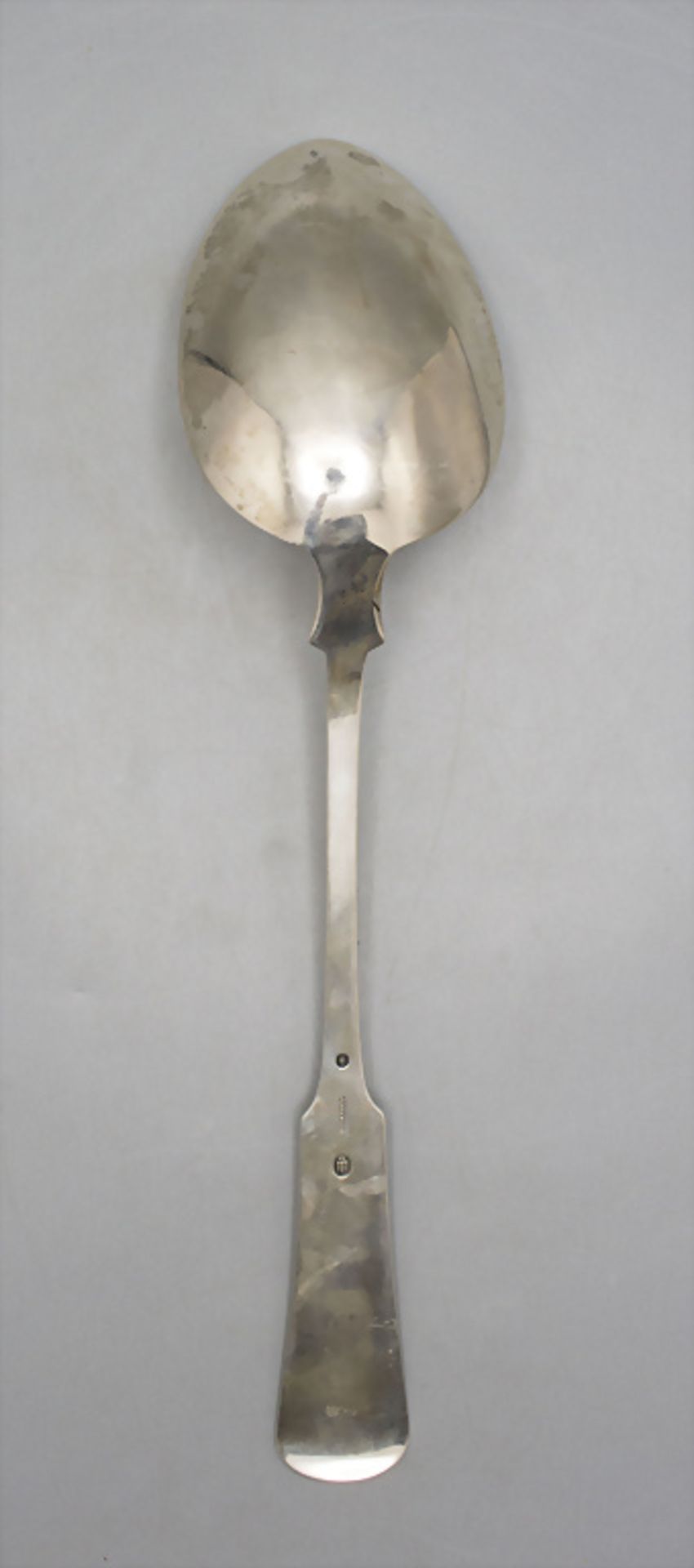 Großer Löffel / A large silver spoon, J. Sörensen, Kopenhagen, 1921 - Image 2 of 3