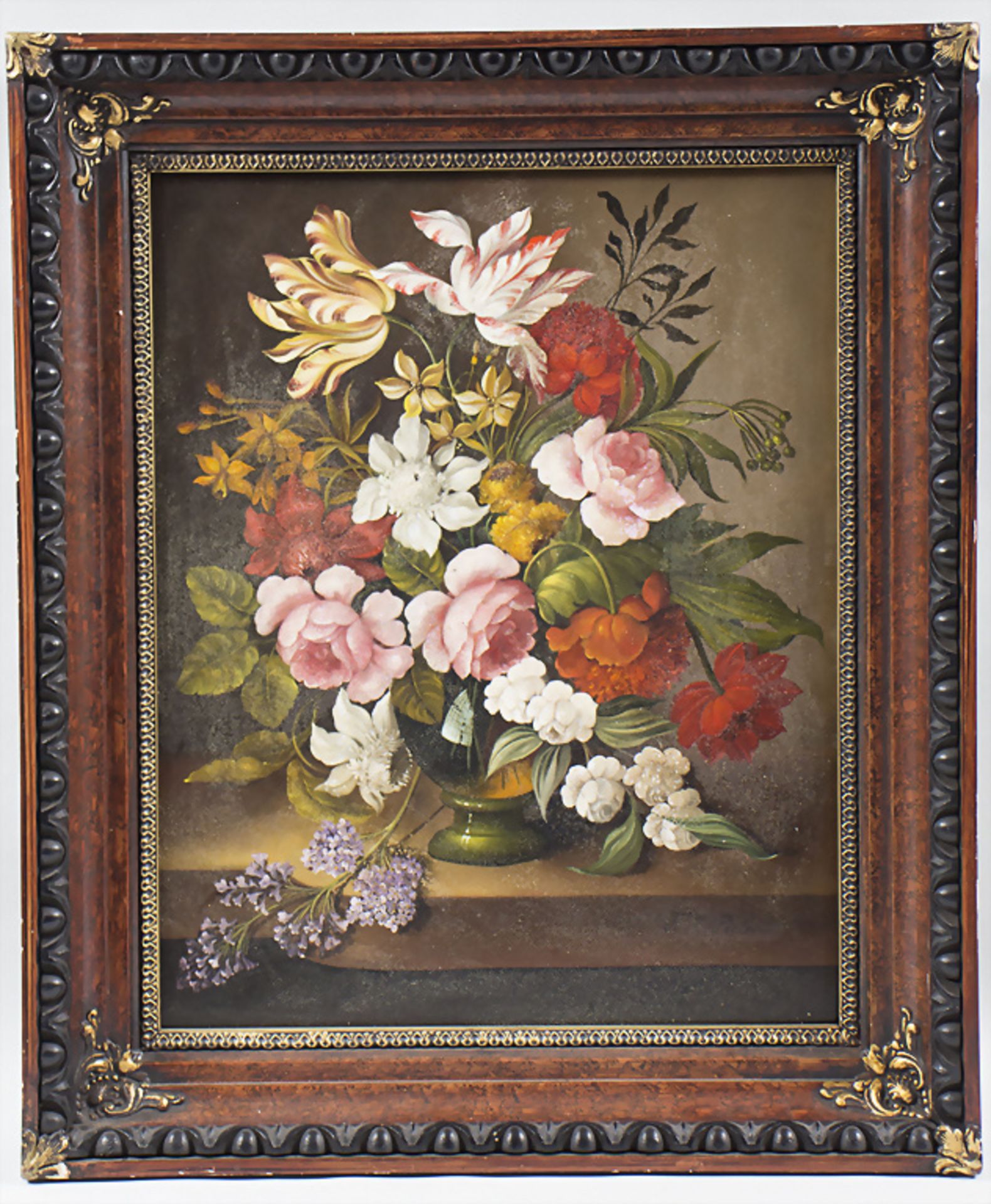 Franz Xaver PIELER (1876/79-1952), 'Blumenstillleben' / 'A flower still life' - Image 2 of 5