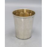 Art Déco Becher / An Art Deco silver beaker, Paris, um 1930