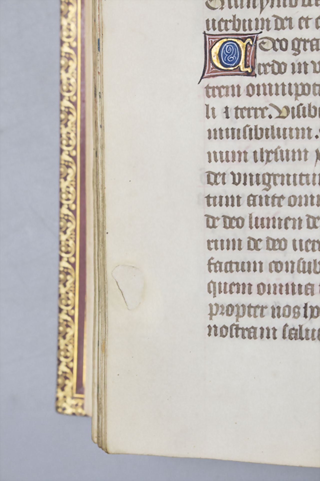Pracht-Manuskript, Stundenbuch / A gothic splendid book of hours with illuminations, wohl ... - Bild 30 aus 33