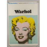 The Tate Gallery London - Warhol, Ausstellungsplakat 1971