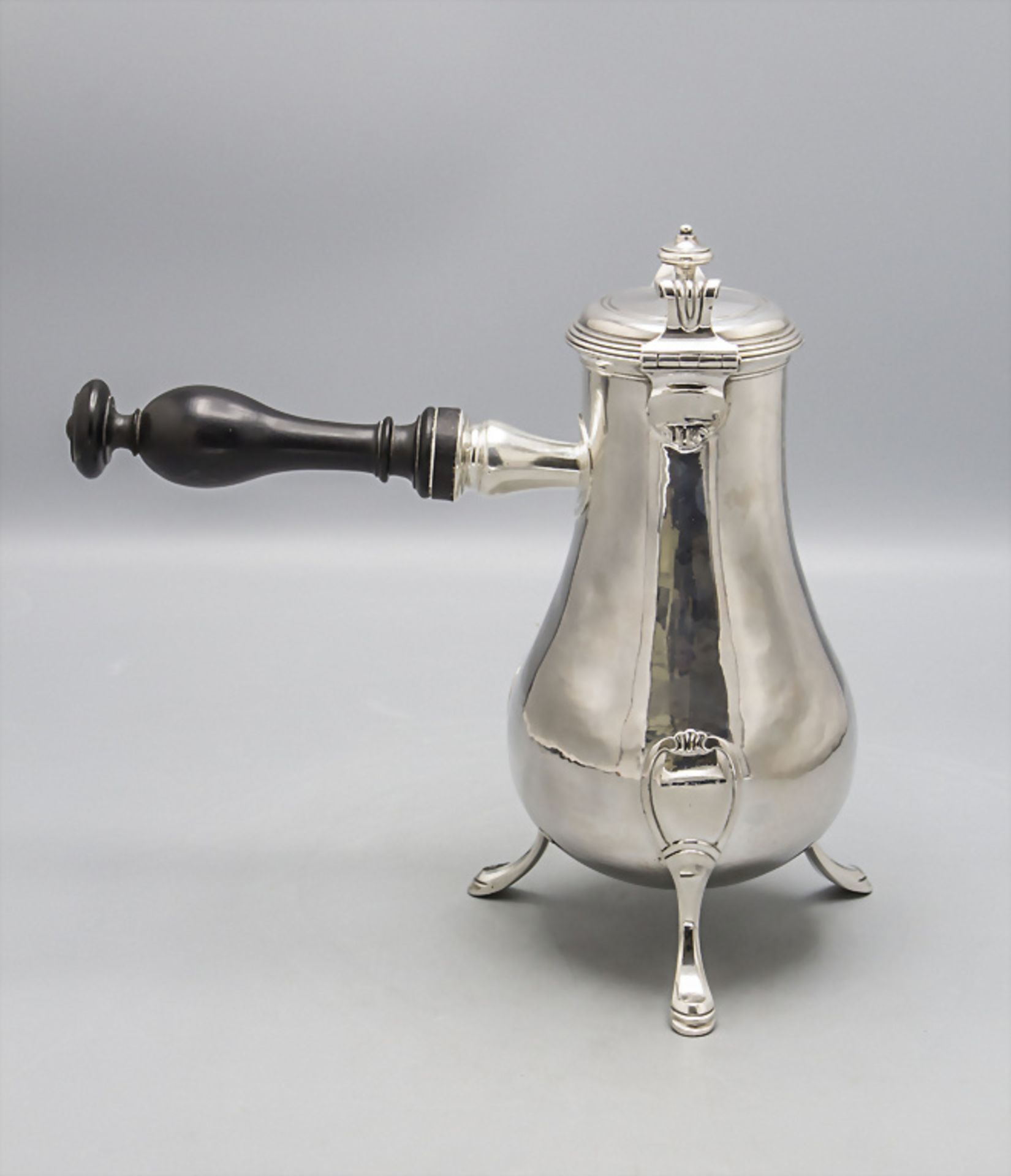 Barock Kaffeekanne / A Baroque silver coffee pot, Jacques Massé, Versailles, 1784 - Bild 3 aus 9