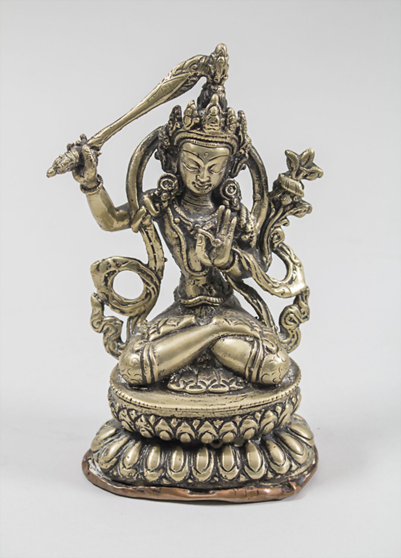 Buddha 'Manjushri', Tibet, 17./18. Jh.