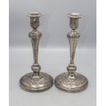 Paar Empire Kerzenleuchter / A pair of silver candlesticks, Jean-Pierre Bibron, Paris, 1809-1819