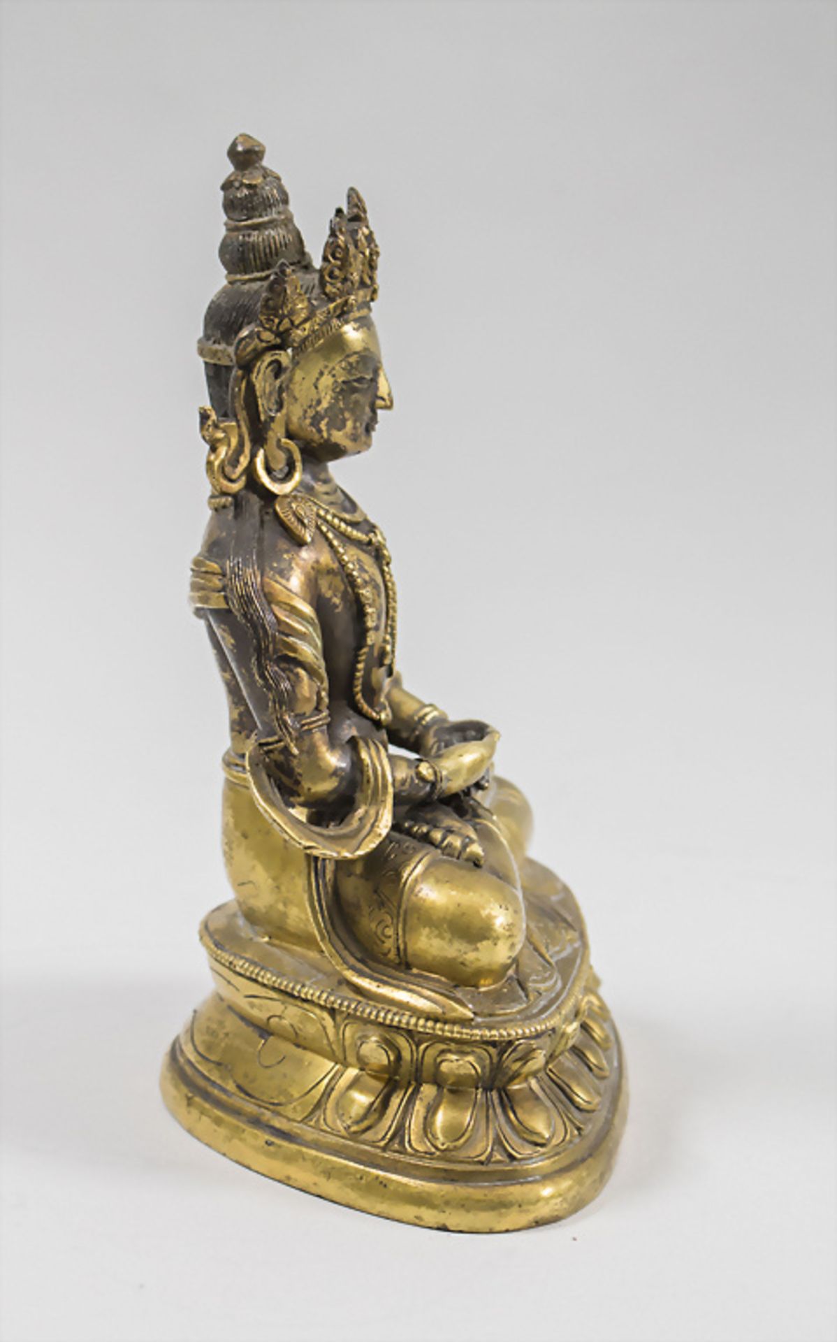 Buddha 'Amitayus', Tibet, 18./19. Jh. - Bild 4 aus 5