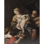 Meister des 17./18. Jh., wohl Nachfolge Hans von Aachen (1552-1615), 'Heilige Familie' / 'The ...