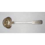 Silberkelle / A silver ladle, Heilsberg, Landau (Pfalz) oder Mannheim, um 1840