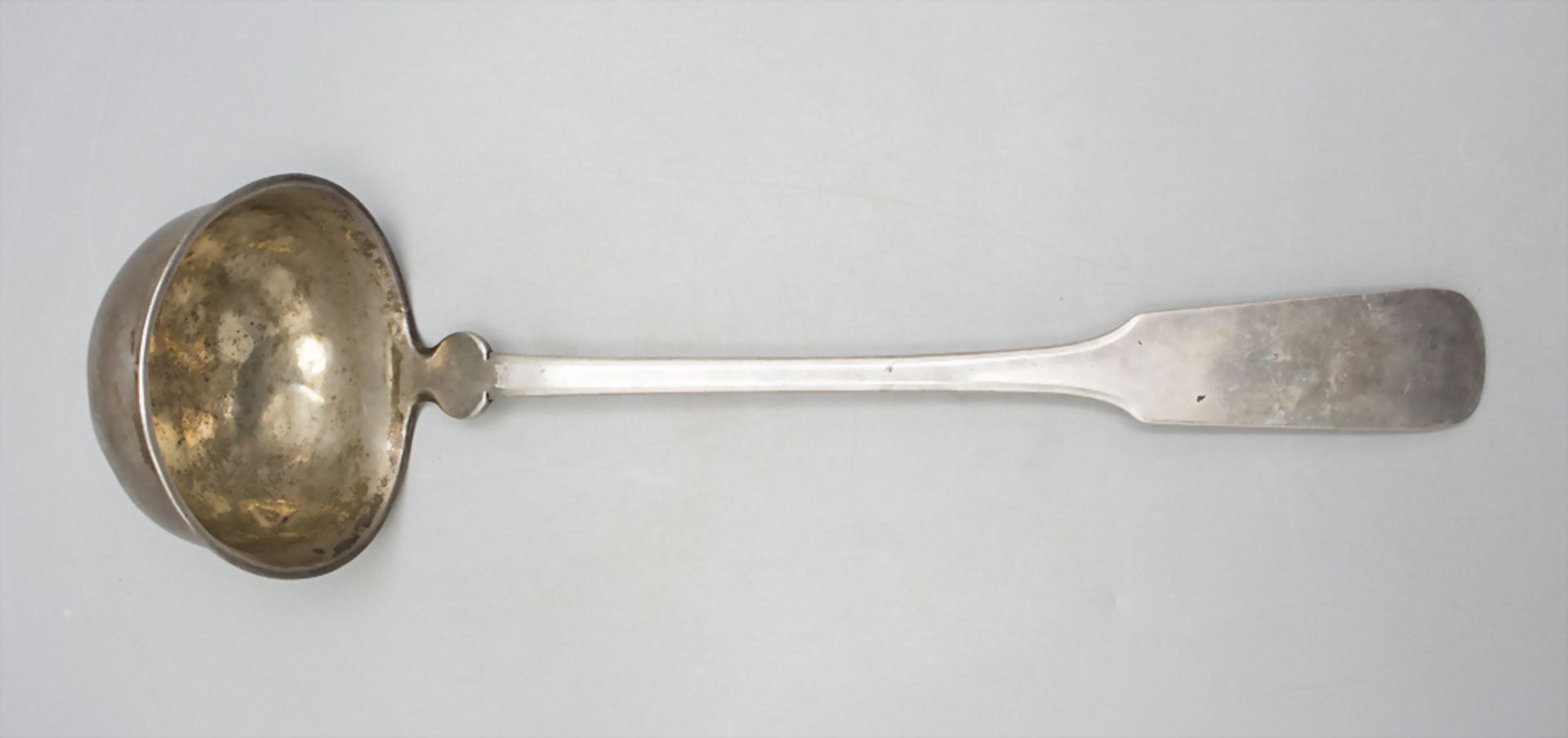 Silberkelle / A silver ladle, Heilsberg, Landau (Pfalz) oder Mannheim, um 1840