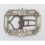 Silber Gürtelschließe / A silver belt buckle, Anfang 19. Jh.