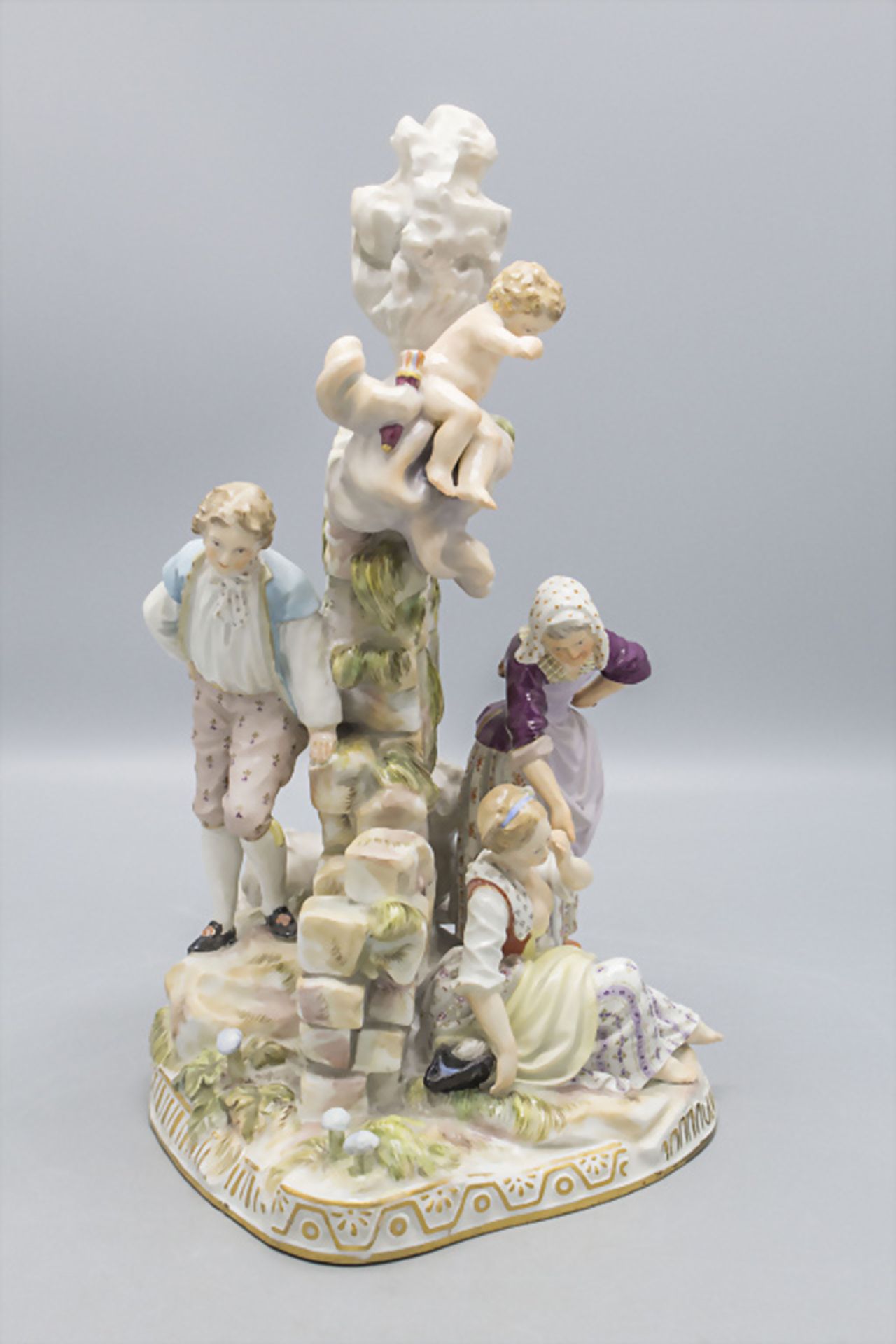 Figurengruppe 'Das verratene Stelldichein' / A figural group 'The betrayed rendezvous', ...