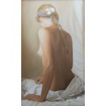 Michael Zeiger (21. Jh.), 'Sitzender weiblicher Akt' / 'A sitting female nude', 2000