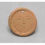 Pablo PICASSO (1881-1973), Keramikplakette 'Visage de femme' / A ceramic plaque 'Face of a ...