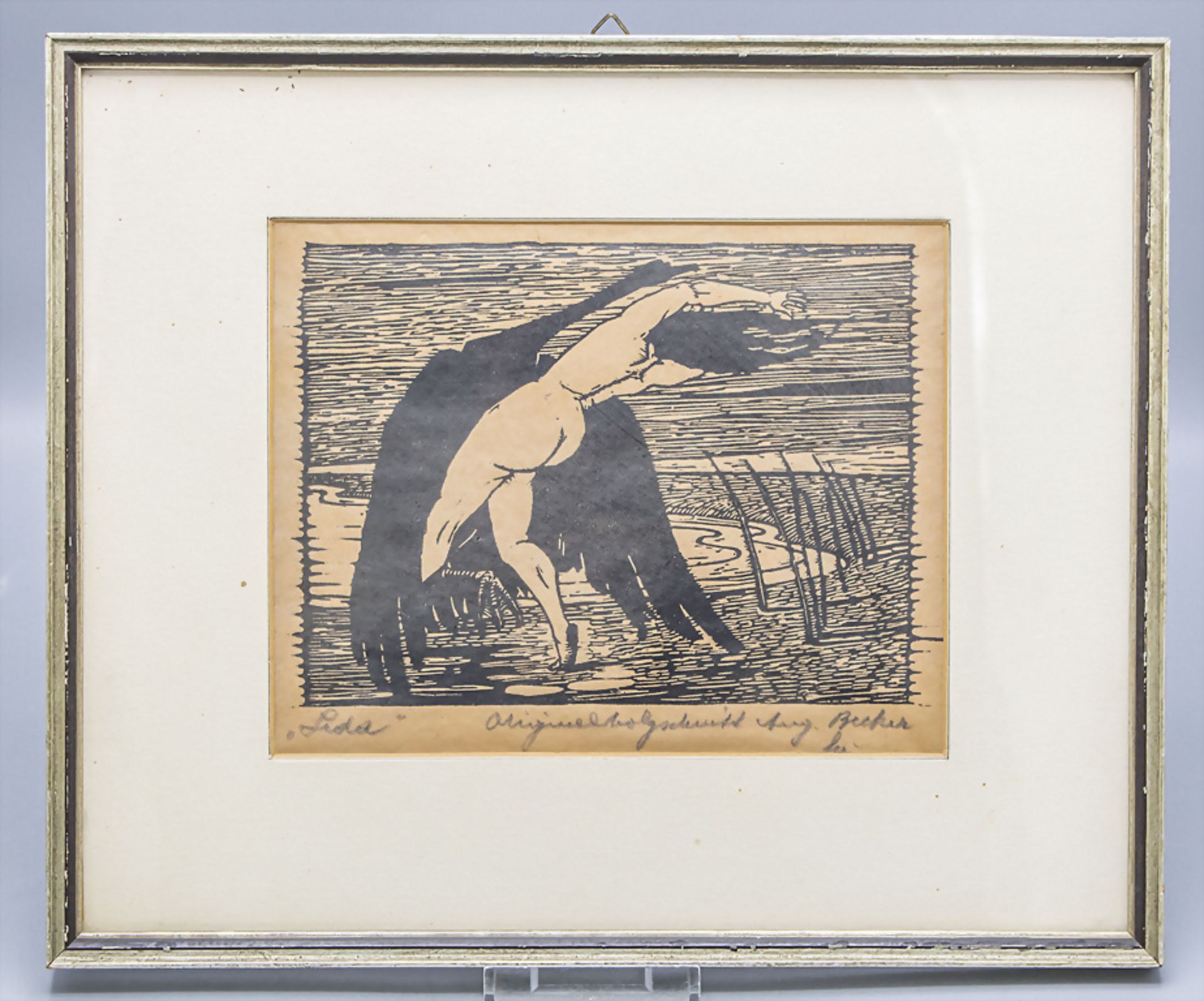 August BECKER (1878-1942), 'Leda' - Image 2 of 4