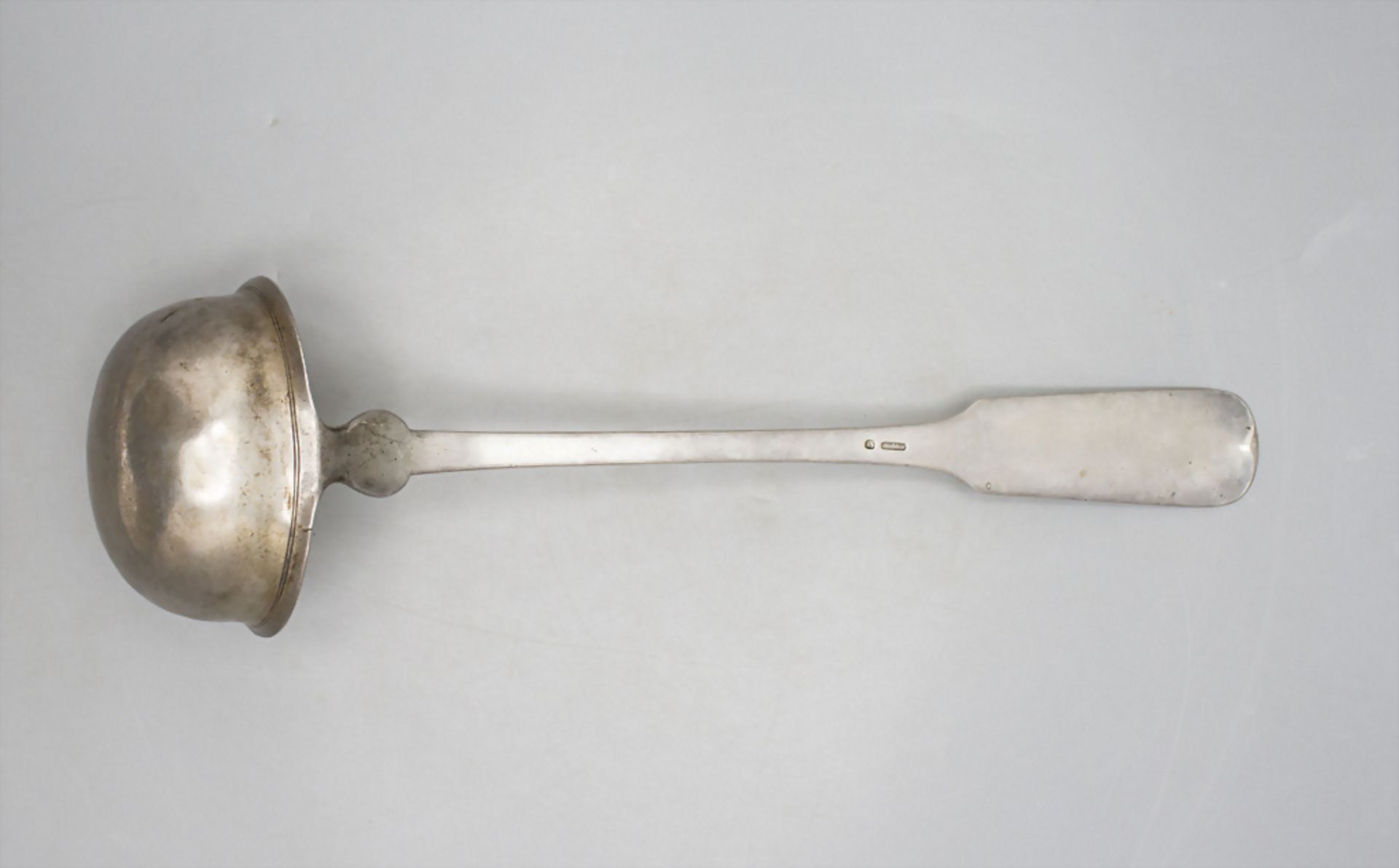 Silberkelle / A silver ladle, Heilsberg, Landau (Pfalz) oder Mannheim, um 1840 - Bild 2 aus 3