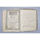 Hebräisches Gebetsbuch 'Machoz' / A hebrew praying book 'Machoz', 1791