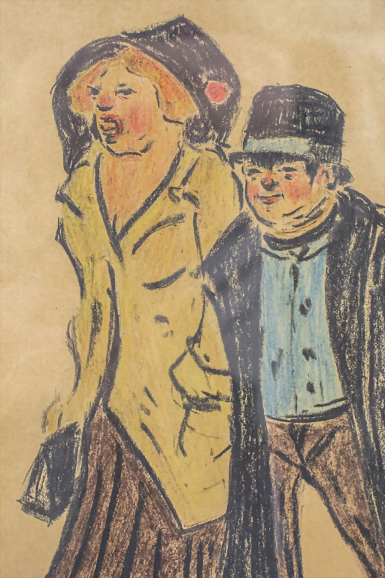 Heinrich ZILLE (1858-1929), 'Die Spaziergänger' / 'The strollers', um 1906 - Image 4 of 5