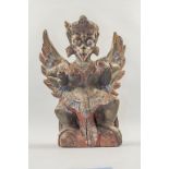 Holzskulptur Garuda / A wooden sculpture, Thailand / Indonsien