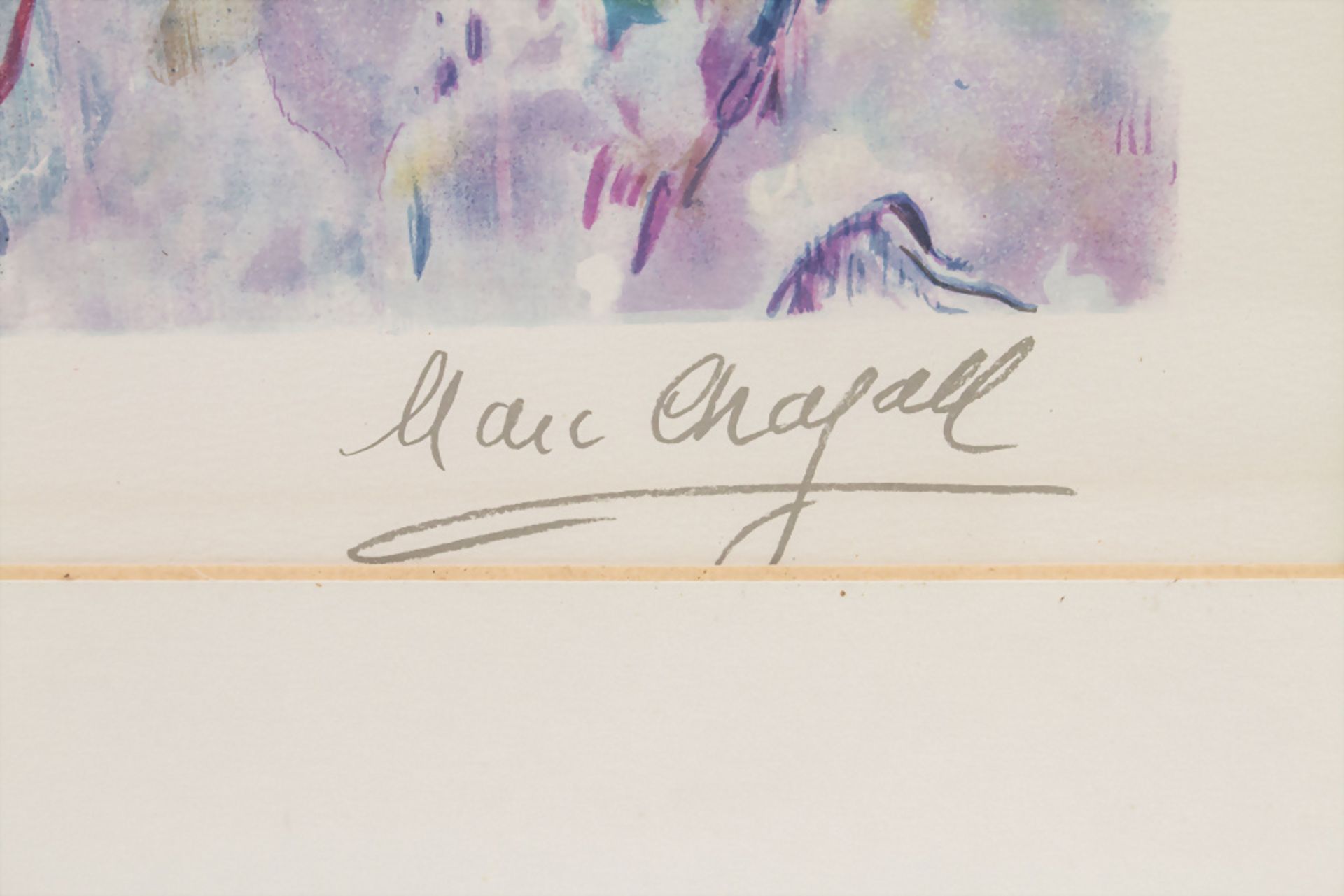 Marc CHAGALL (1887-1985), Zwei Farblithographien / Two color lithographs - Bild 4 aus 11