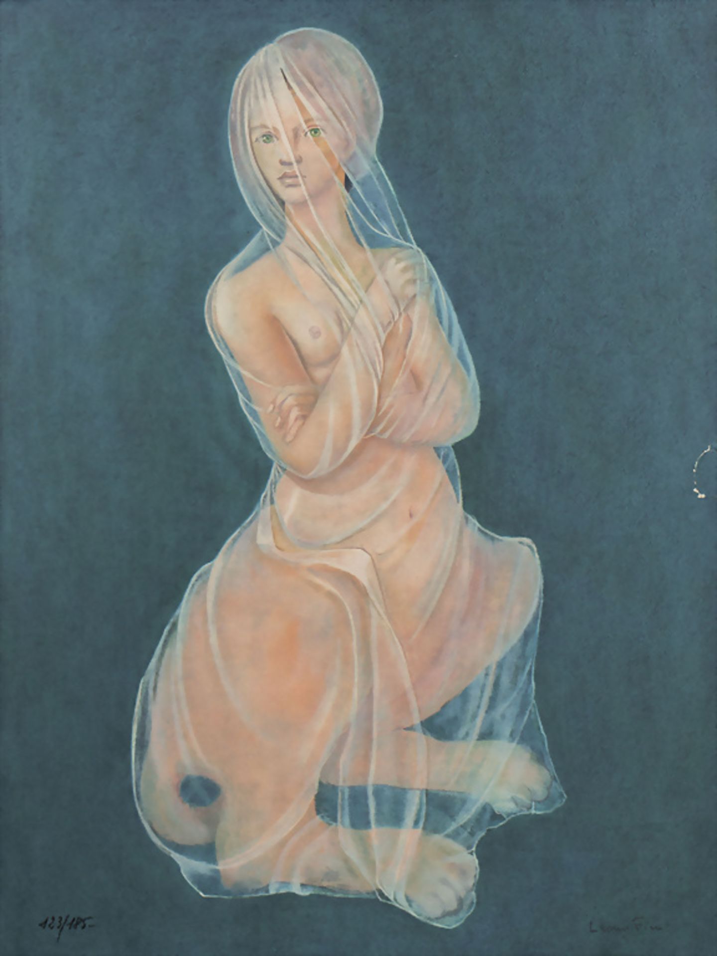 Leonor Fini (1907-1996), 'Die verhüllte Sphinx' / 'The veiled sphinx', 1970er Jahre
