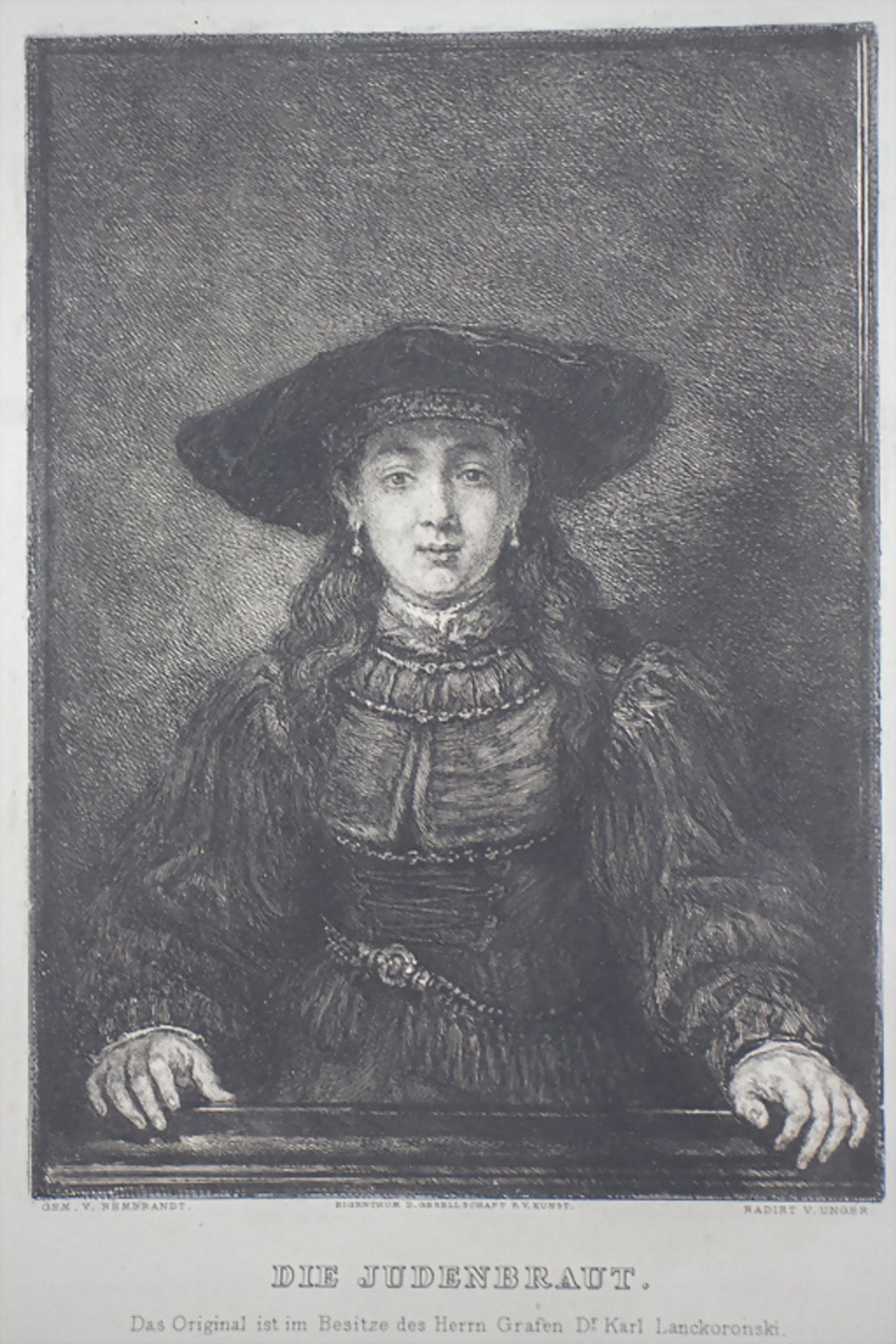 Rembrandt VAN RIJN (1606-1669), 'Die Judenbraut', Wien, 20. Jh.