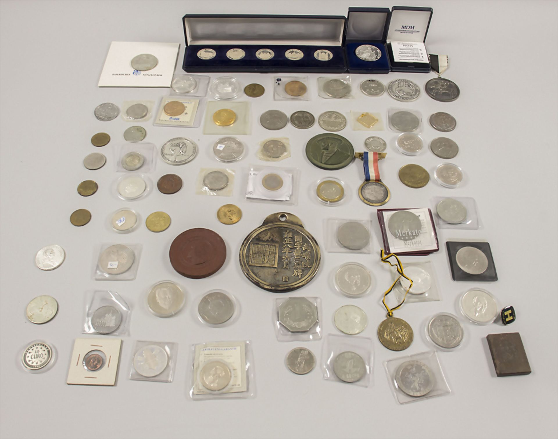 Sammlung von 70 Medaillen