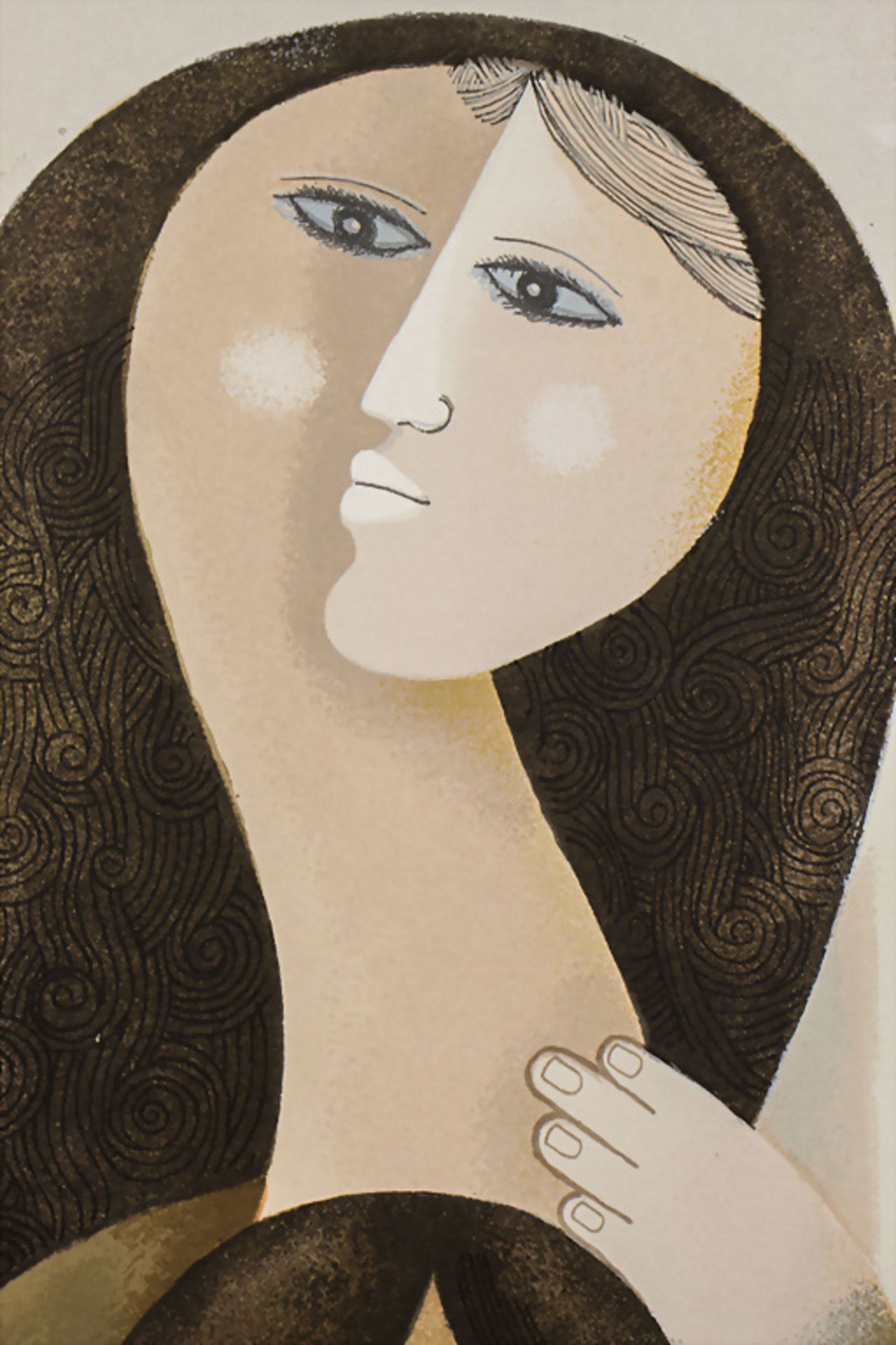 Sami BRISS (*1930), 'Parfum d'une fleur', 20. Jh. - Image 6 of 7
