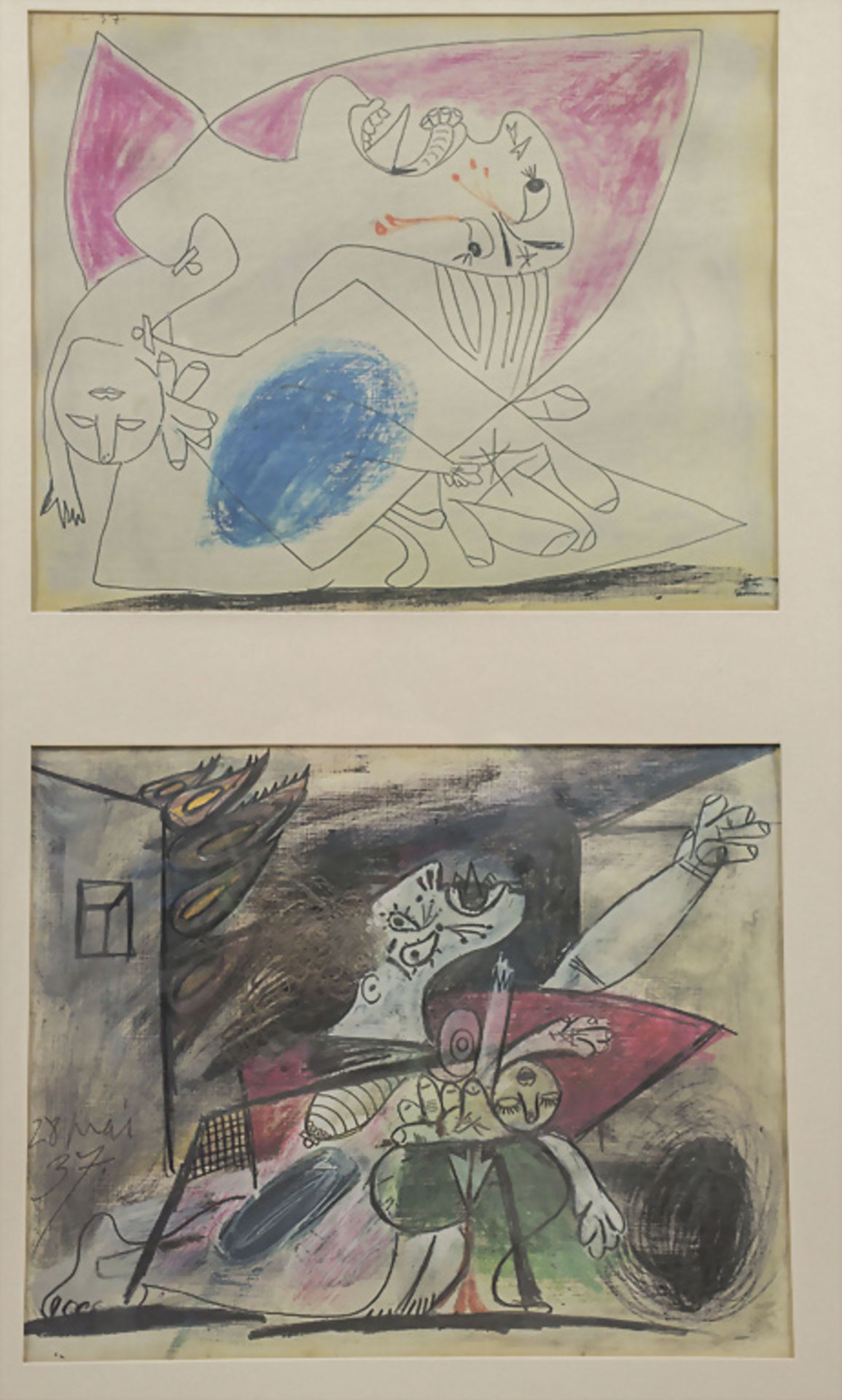 Pablo PICASSO (1881-1973), Konvolut 'Graphische Werke' / 'Graphic works', SPANDEM, Paris, 1990 - Bild 4 aus 11