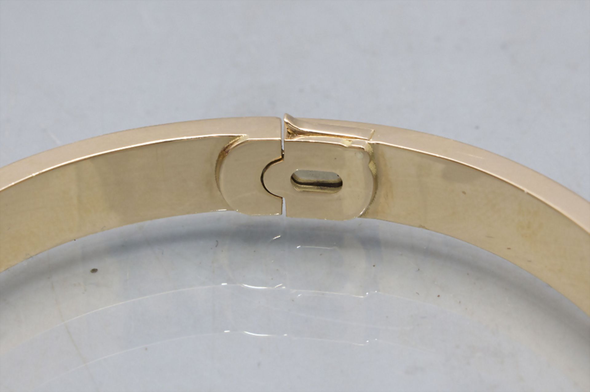 Cartier, Armband mit Diamanten 'Love Bracelet' / An 18 ct. gold bracelet with diamonds - Bild 5 aus 6