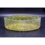 Jugendstil Schale 'Candia Papillon' / An Art Nouveau glass bowl 'Candia Papillon', Johann ...