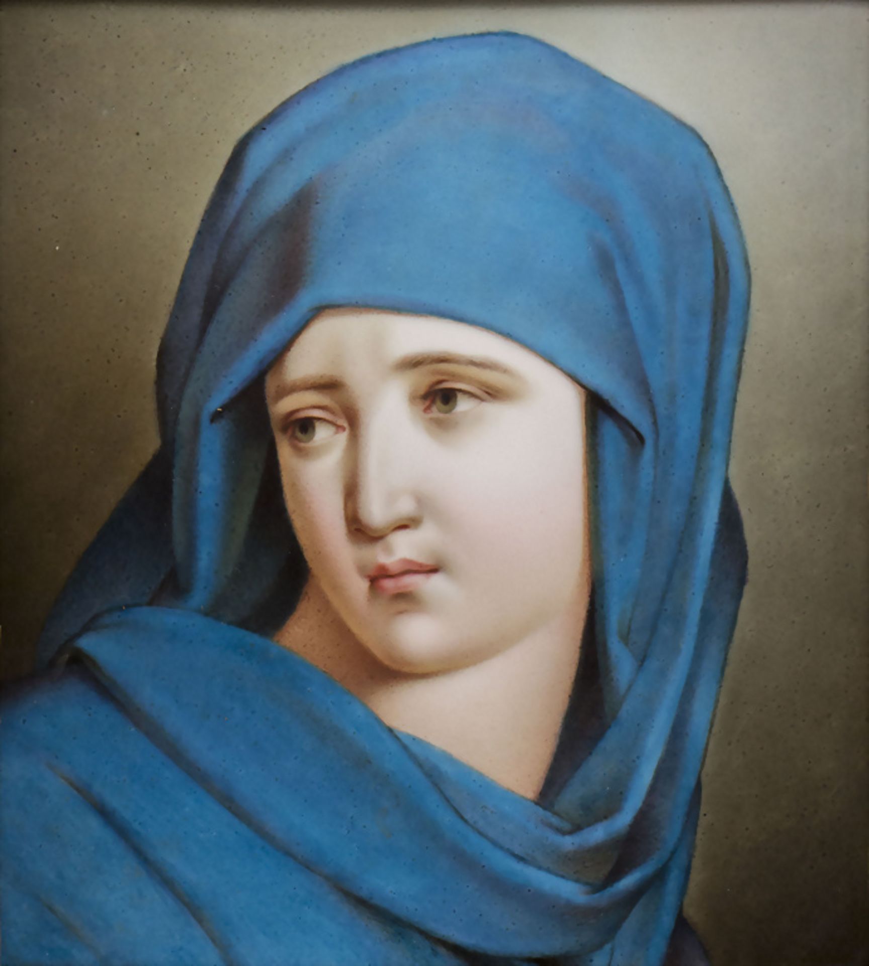 Marienbild / A painting of the Holy Mary, 19. Jh.