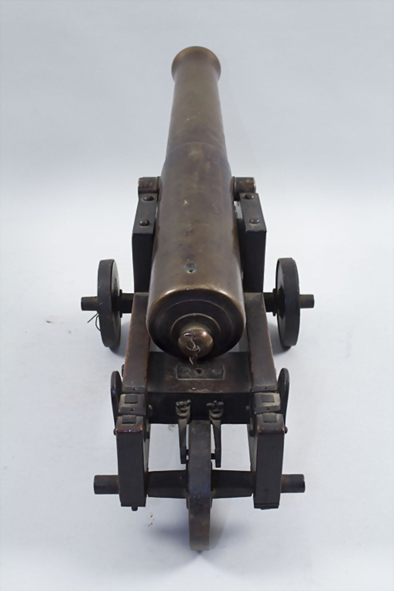 Modellkanone / A model of a cannon, deutsch, um 1880 - Image 3 of 3