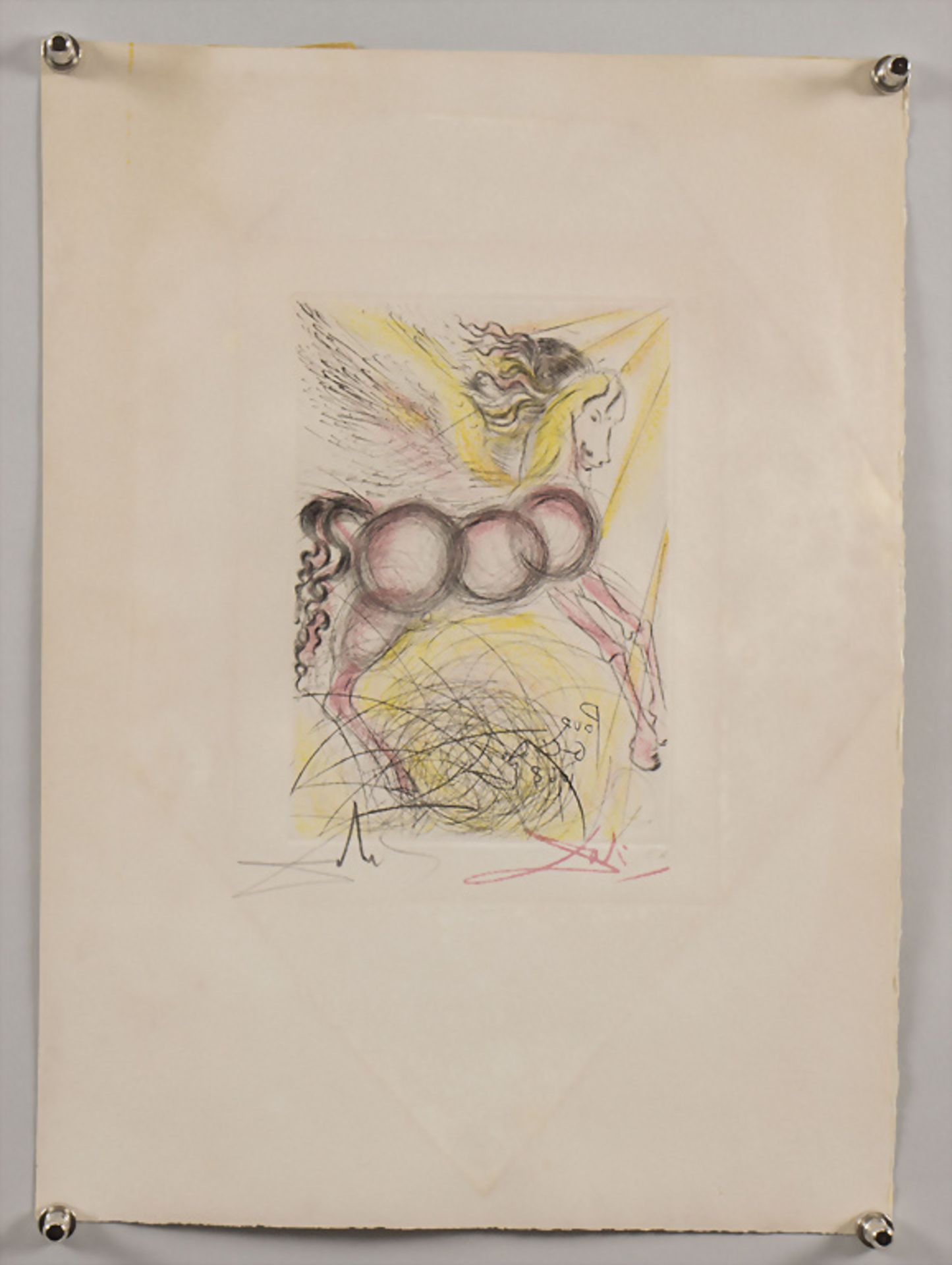 Salvador DALI (1904-1989), 'Pegasus', nach 1968 - Image 2 of 5