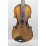 Violine / A violin, deutsch, um 1900