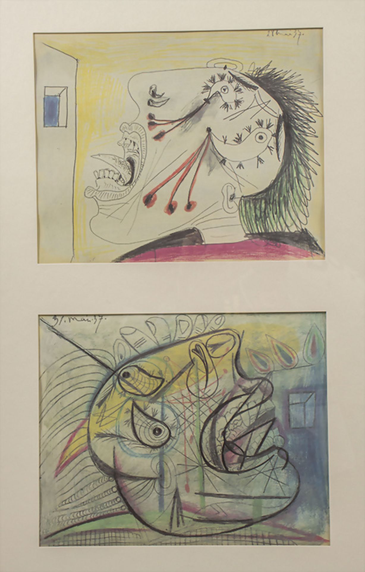 Pablo PICASSO (1881-1973), Konvolut 'Graphische Werke' / 'Graphic works', SPANDEM, Paris, 1990 - Bild 6 aus 11