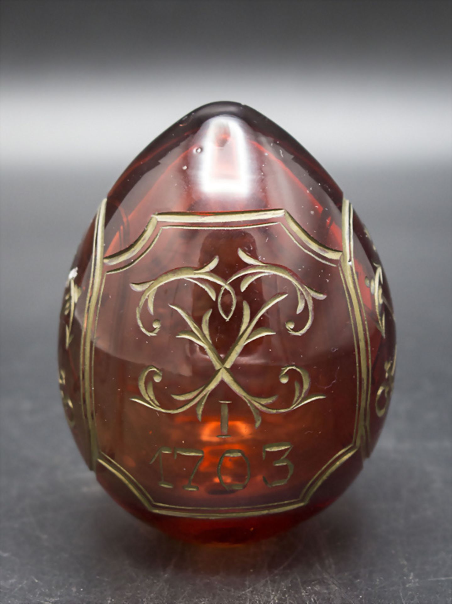 Glasei / Osterei / A glass egg, Russland, 19. Jh. - Bild 3 aus 5