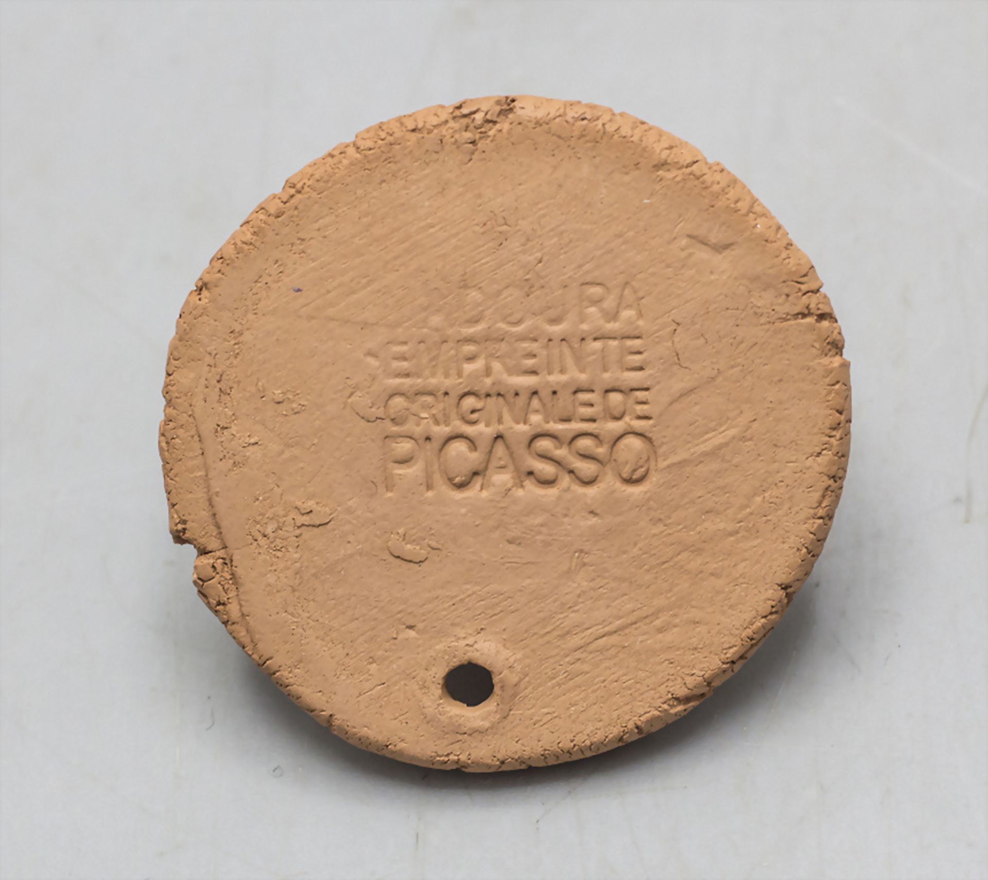Pablo PICASSO (1881-1973), Keramikplakette 'Visage de femme' / A ceramic plaque 'Face of a ... - Bild 2 aus 2