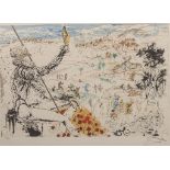 Salvador DALI (1904-1989), 'Don Quichotte de Cervantes', 1981