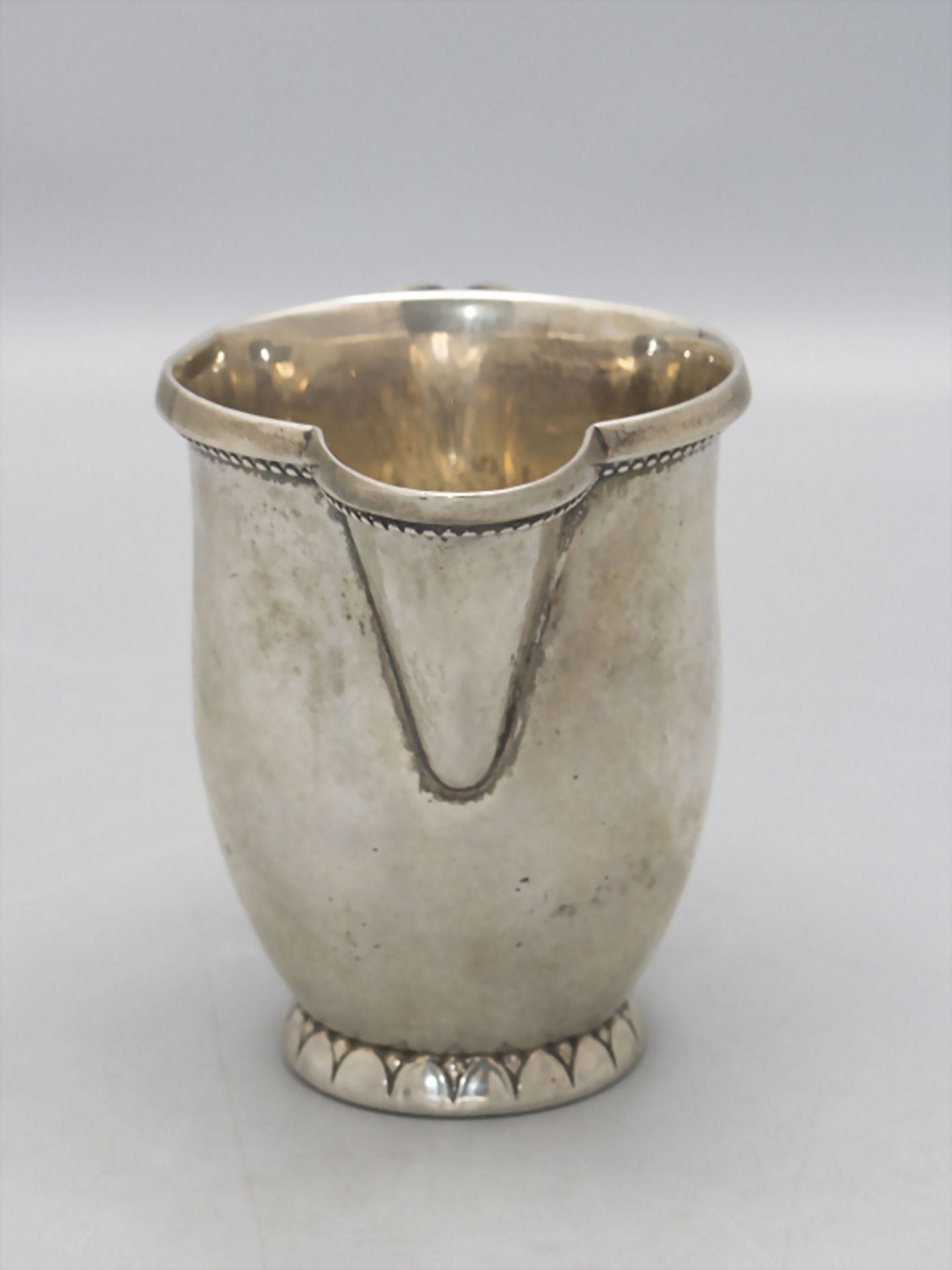 Jugendstil Sahnekännchen Nr. 32 / An Art Nouveau silver creamer no. 32, Georg Jensen, ... - Image 3 of 7