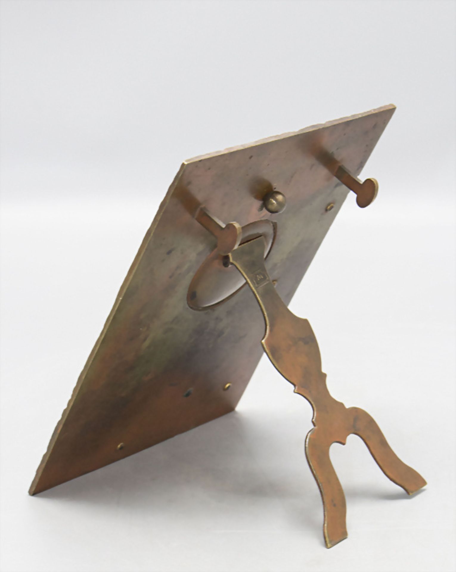 Taschenuhrständer / A bronze pocket watch holder, Paris, um 1870 - Image 2 of 2