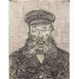 Vincent VAN GOGH (1853-1890), 'Porträt Joseph Rolin', Nachdruck der Marées-Gesellschaft, 1919