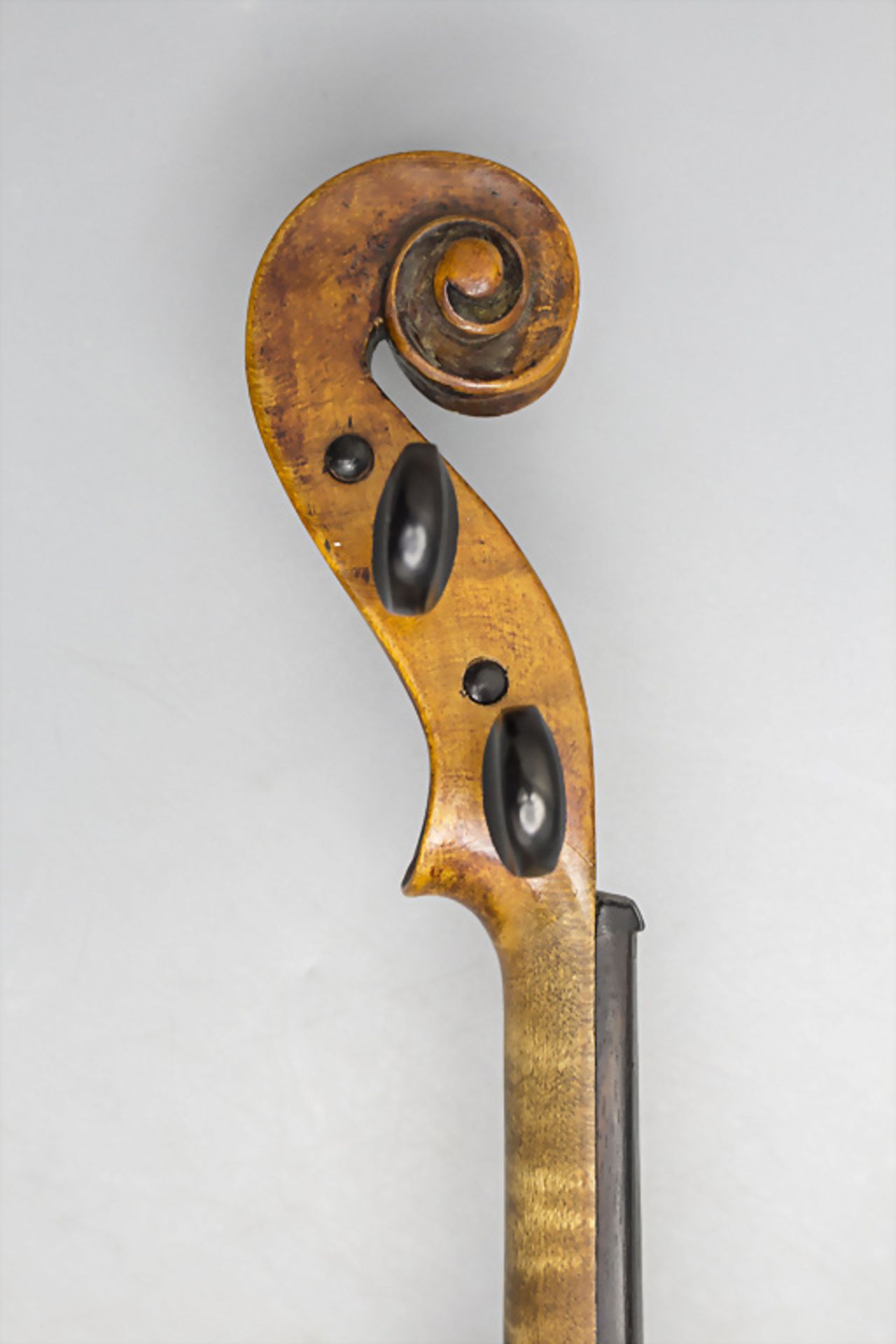 Violine / A violin, August Wunderlich, Markneukirchen, um 1900 - Bild 4 aus 9