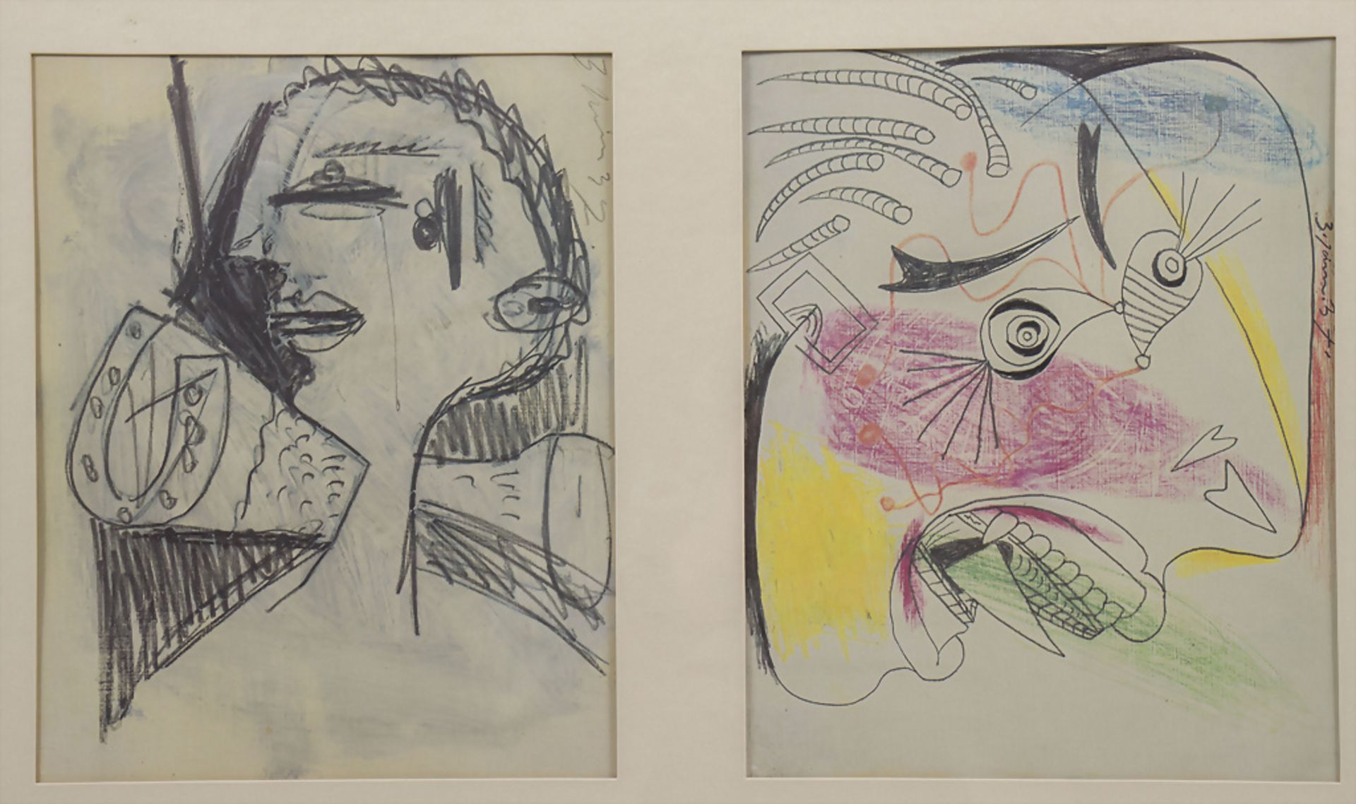 Pablo PICASSO (1881-1973), Konvolut 'Graphische Werke' / 'Graphic works', SPANDEM, Paris, 1990 - Bild 7 aus 11
