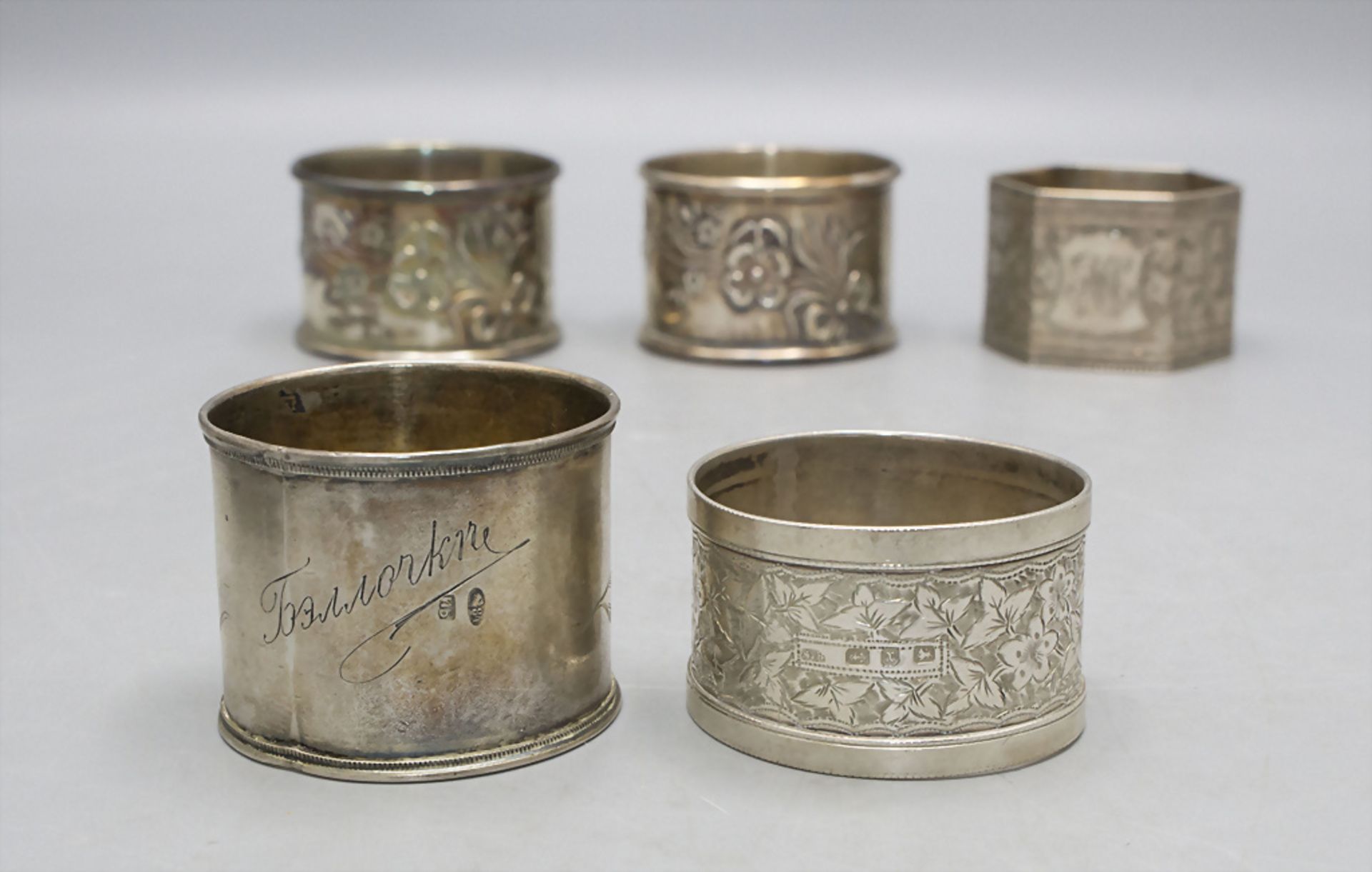 Konvolut 7 Teile Silber / 7 silver items, 19.-20. Jh. - Image 2 of 5