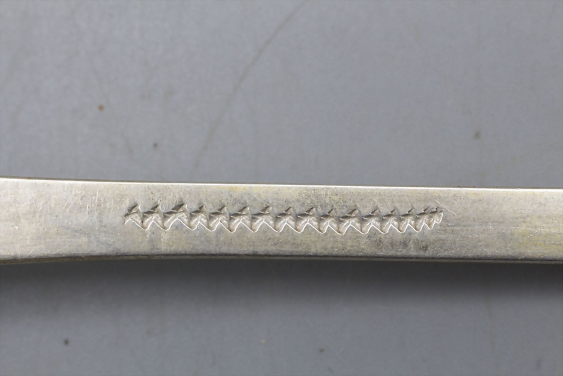 12 Teile Biedermeier Besteck / 12 pieces of silver cutlery, Humbert & Sohn, Berlin und C. Frey ... - Image 5 of 6