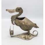 Jugendstil Pelikan als Zigarrenabschneider / An Arts & Crafts pelican as cigar cutter, wohl ...